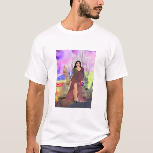 T-shirt Serina I LeeMariie's creative designs (Devant)