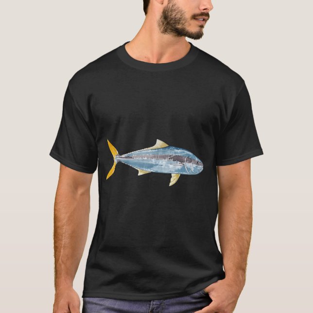 T-shirt SÉRIOLA DORÉE-Seriola lalandi (Devant)
