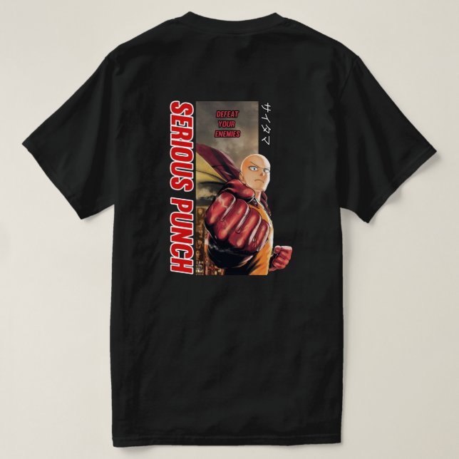 T-shirt Serious punch (Design dos)