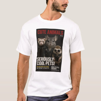T-shirt Seriously Cool Pets – Rock Style Trio