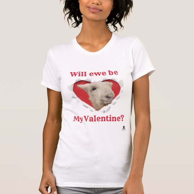 T-shirt Serons-nous ma Saint-Valentin ? (Devant)