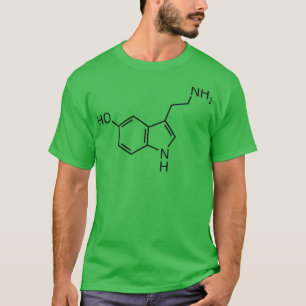 T-shirt Sérotonine Neurotransmetteur Psychologie de la san