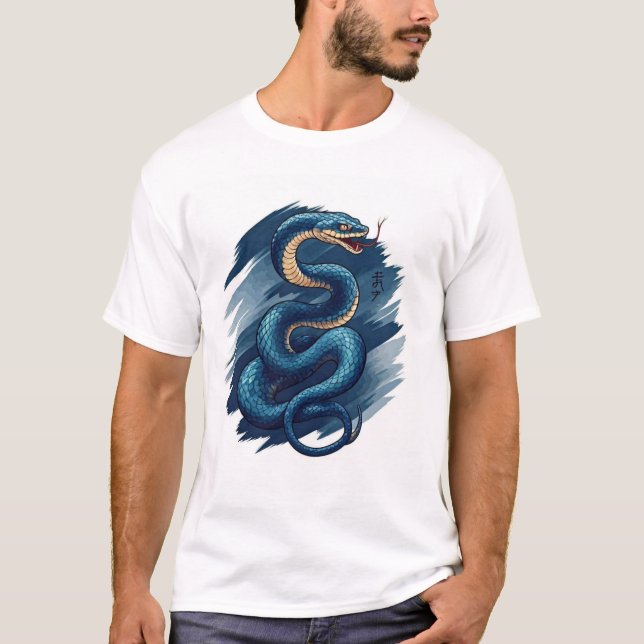T-shirt serpent  (Devant)