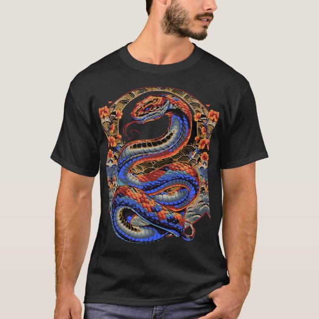 T-shirt serpent (Devant)