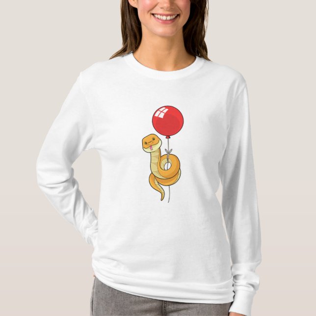 T-shirt Serpent à ballons (Devant)