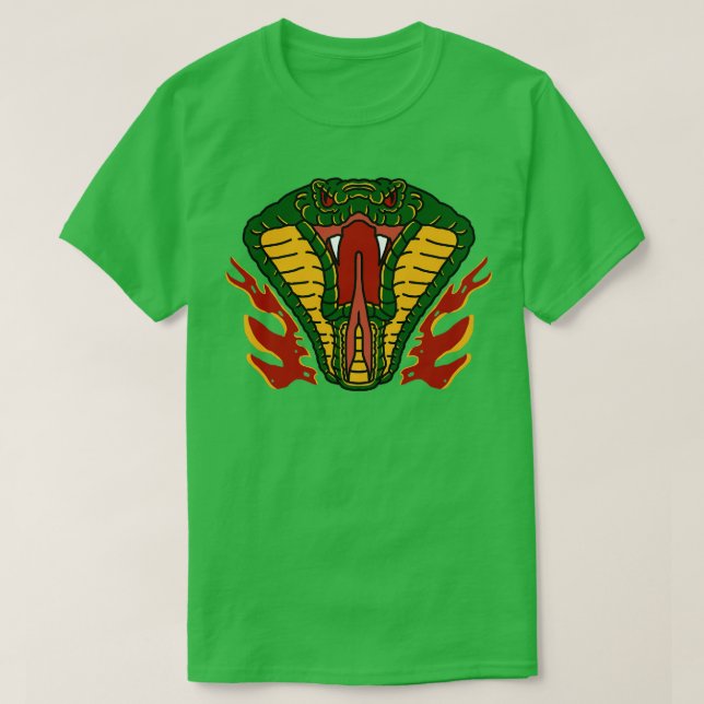 T-shirt Serpent à feu (Design devant)