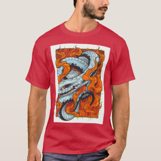 T-shirt Serpent à feu