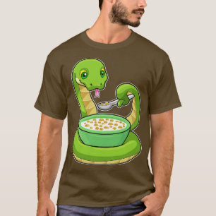 T-shirt Serpent à manger avec Muesli
