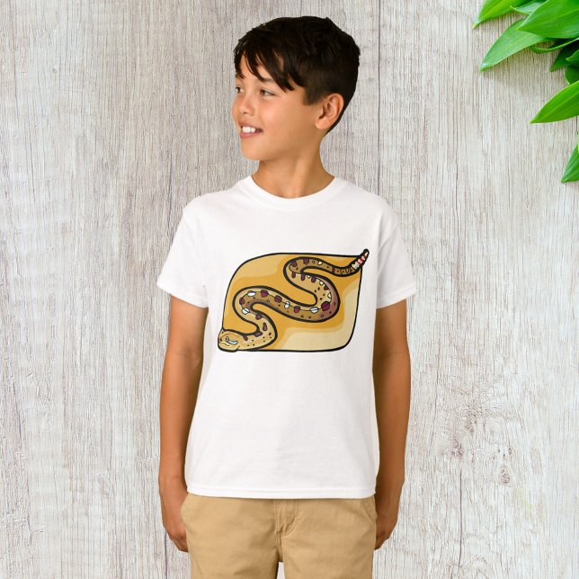 T-shirt Serpent à Sonnette Serpent Enroulé Désert du Sud-O (Créateur téléchargé)