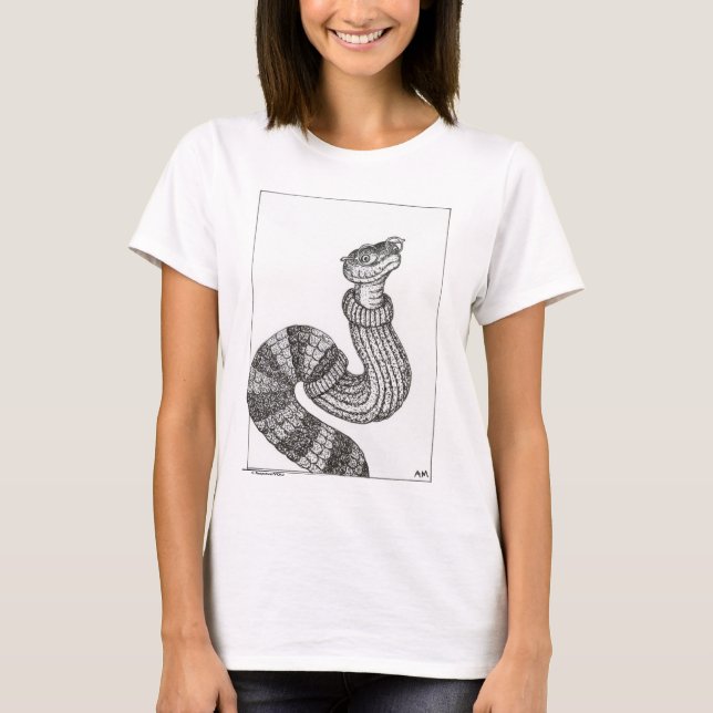 T-shirt serpent à sucre (Devant)