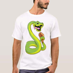 T-shirt Serpent au poulet