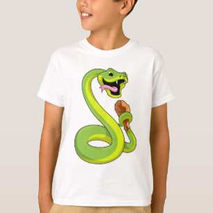 T-shirt Serpent au poulet