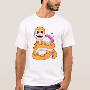 T-shirt Serpent avec bouteille Baby