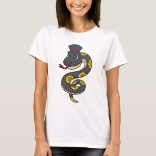T-shirt Serpent avec Casquette