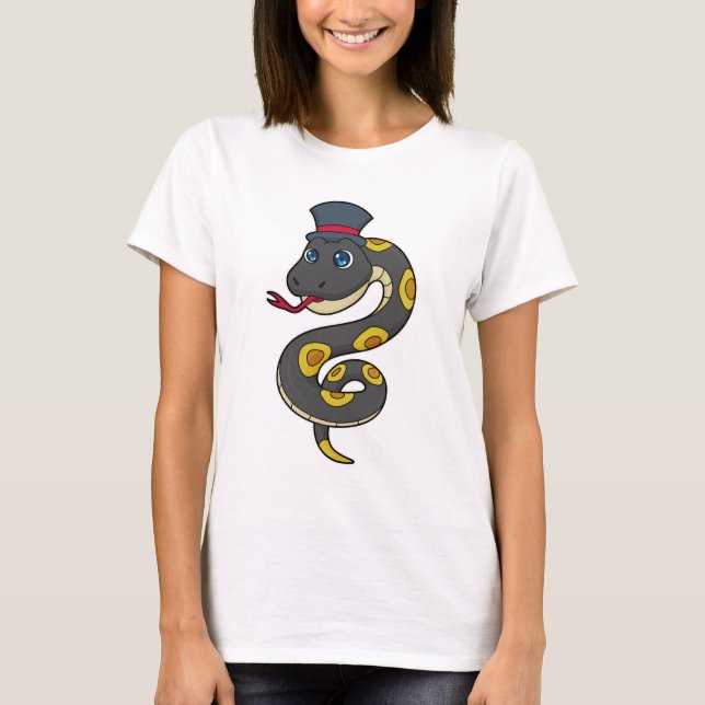 T-shirt Serpent avec Casquette (Devant)