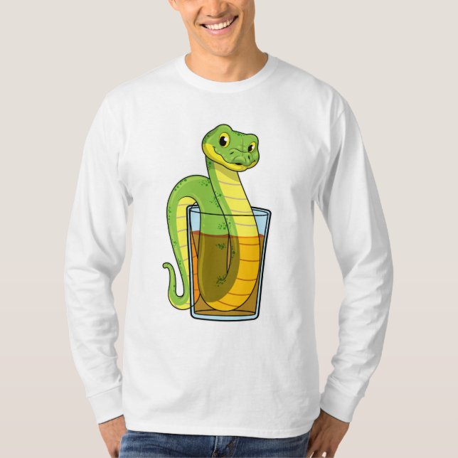 T-shirt Serpent avec jus (Devant)