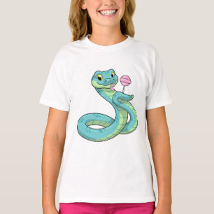 T-shirt Serpent avec Lollipop