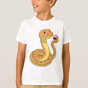 T-shirt Serpent avec muffin