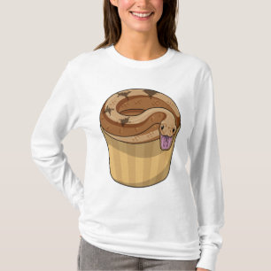 T-shirt Serpent avec muffin