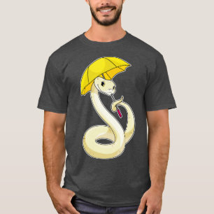 T-shirt Serpent avec parapluie