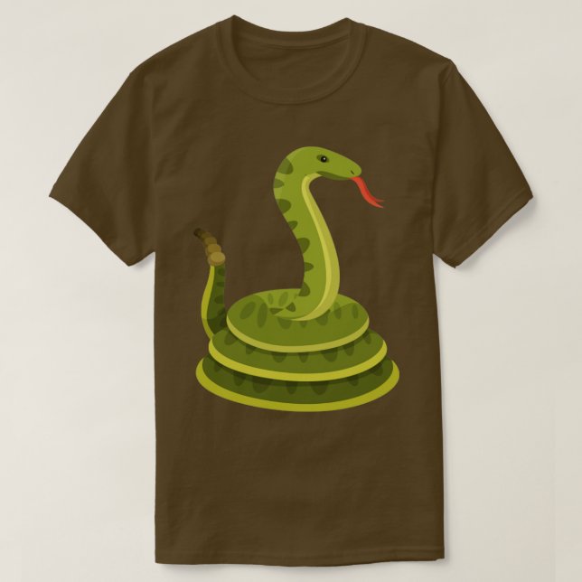 T-shirt Serpent-cadeau pour enfants en reptile animal (Design devant)