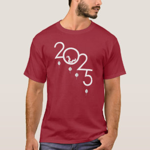 T-shirt Serpent chinois du Nouvel An 2025