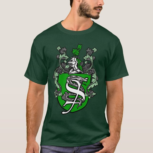 T-shirt Serpent Crest - Chemise #1 (Devant)