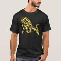 Serpent de dos en forme de losange