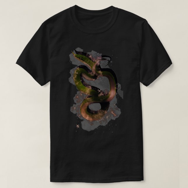 T-shirt Serpent de rat du rhinocéros Majestic à Galay Prem (Design devant)