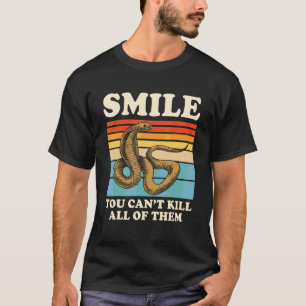 T-shirt Serpent de reptile masculin