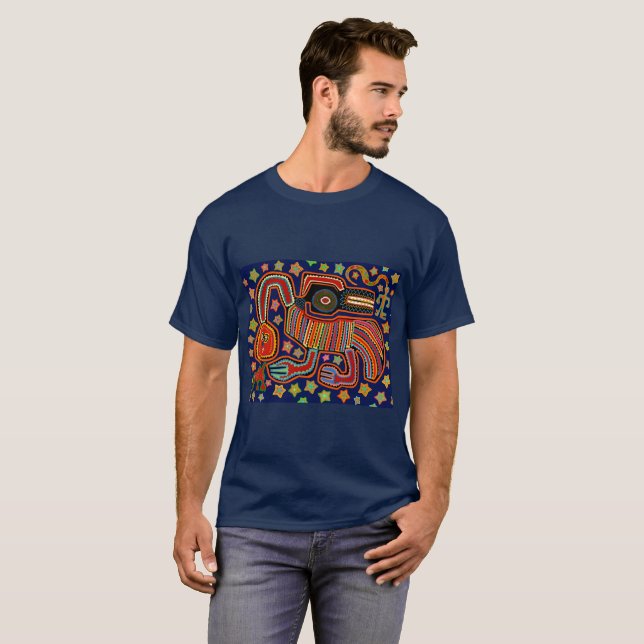 T-shirt Serpent d'Esprit Chamanique (Devant entier)