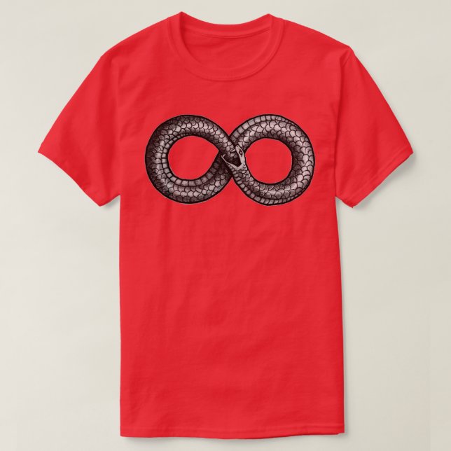 T-shirt Serpent d'infini 1 (Design devant)