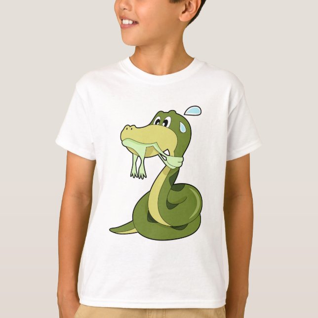 T-shirt Serpent drôle (Devant)