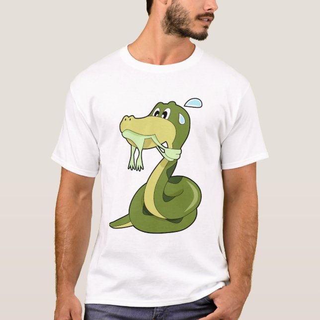 T-shirt Serpent drôle (Devant)
