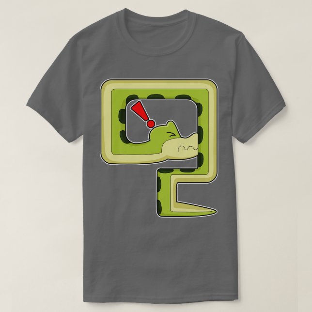 T-shirt Serpent en train de jouer (Design devant)