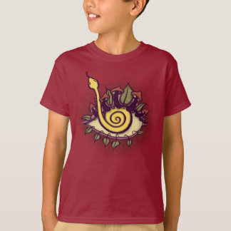 T-shirt Serpent et champignon des yeux de automne surréali