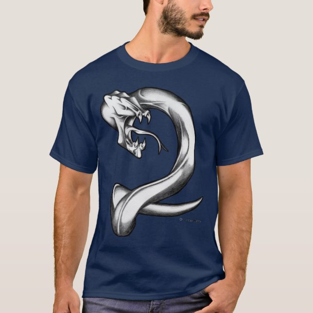 T-shirt Serpent étranger (Devant)