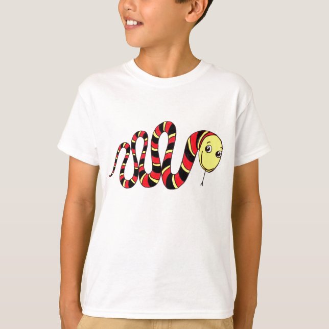 T-shirt Serpent glissant (Devant)