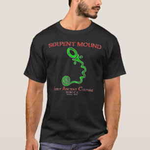 T-shirt Serpent Mound Noir