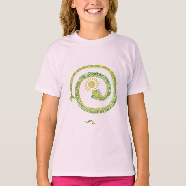T-shirt serpent mystique (Devant)