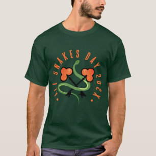 T-shirt Serpent païen de la journée et Vert de trèfle