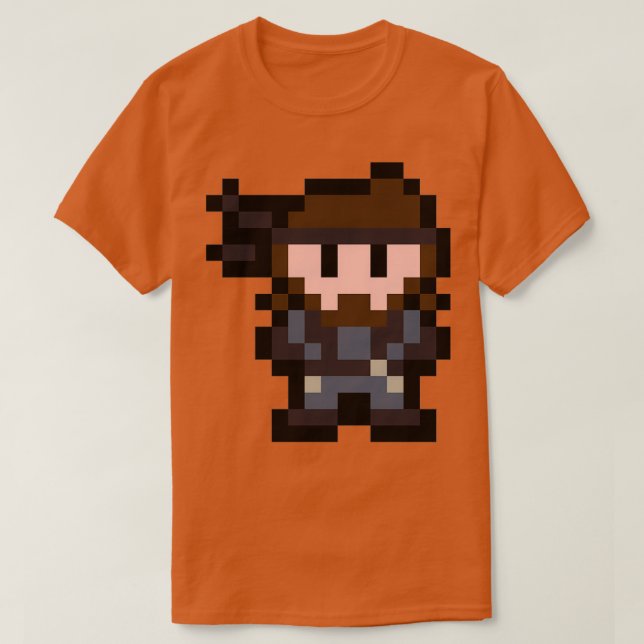 T-shirt Serpent Pixel (2) (Design devant)