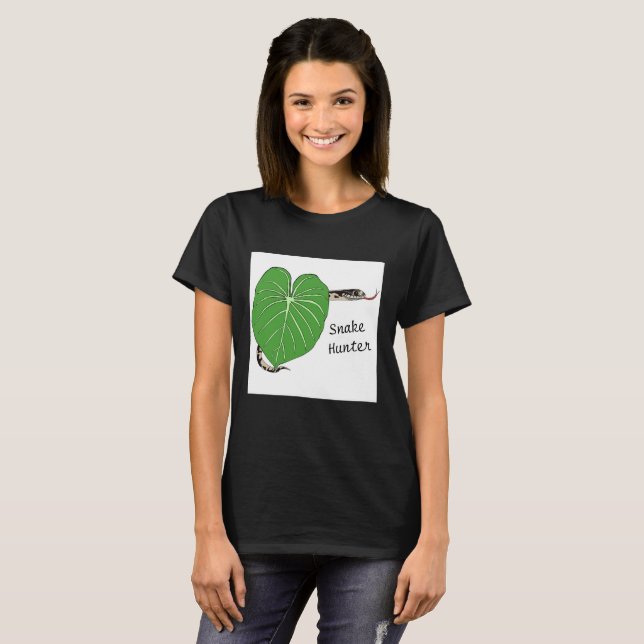 T-shirt serpent pour femme (Devant entier)