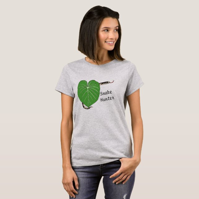 T-shirt serpent pour femme (Devant entier)