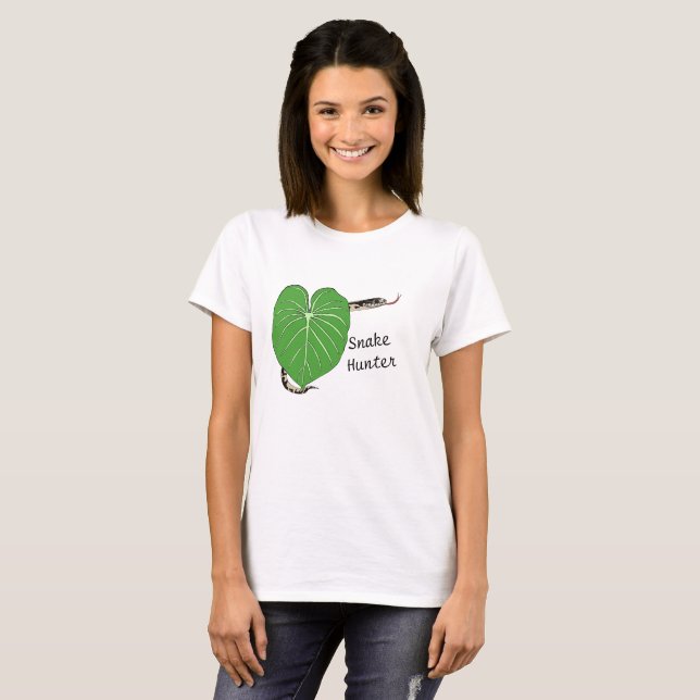 T-shirt serpent pour femme (Devant entier)