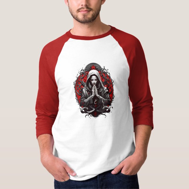 T-shirt Serpent prêtesse de l'ombre (Devant)