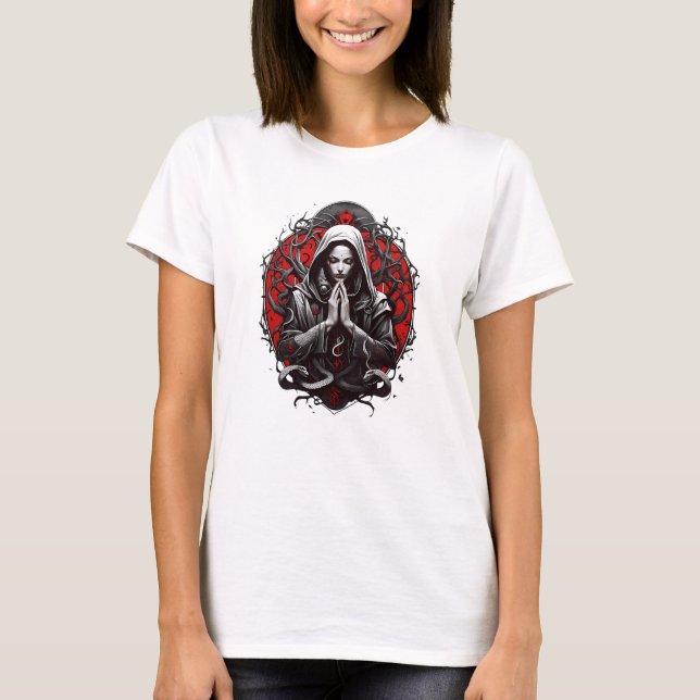 T-shirt Serpent prêtesse de l'ombre (Devant)