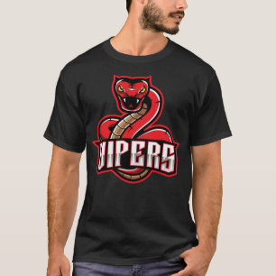 T-shirt Serpent rouge