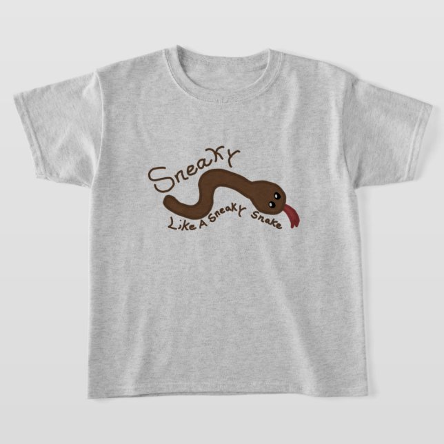 T-Shirt Serpent Sournois (Poser)