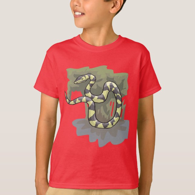T-shirt Serpent suspendu (Devant)